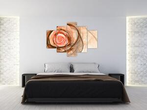 Tablou - Trandafir sufletului artistic (150x105 cm)