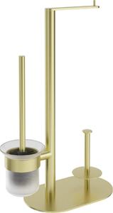 ROUND Suport Hârtie Igienică Stativ - 3-Funcții Finisaj: Auriu Periat ADR_R732