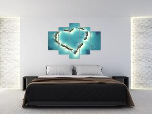 Tablou - Insulele inimii (150x105 cm)