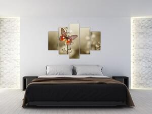 Tablou cu fluture (150x105 cm)