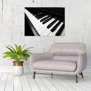 Tablou ccu clapele de pian (70x50 cm)
