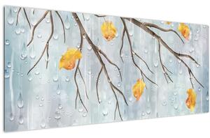 Tablou - Toamna ploioasă (120x50 cm)