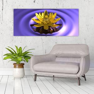 Tablou - Lotus (120x50 cm)