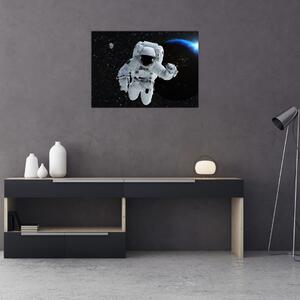 Tablou - Astronaut în Cosmos (70x50 cm)