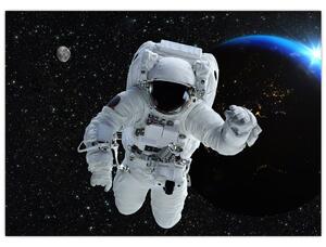 Tablou - Astronaut în Cosmos (70x50 cm)