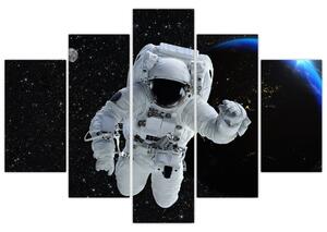Tablou - Astronaut în Cosmos (150x105 cm)