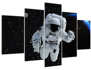 Tablou - Astronaut în Cosmos (150x105 cm)