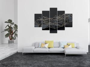 Tablou abstracției (150x105 cm)