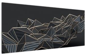 Tablou abstracției (120x50 cm)