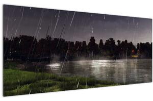 Tablou - Seara ploioasă (120x50 cm)