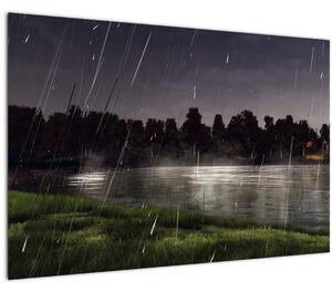 Tablou - Seara ploioasă (90x60 cm)