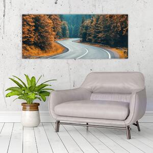 Tablou - Drumul cu serpentine (120x50 cm)