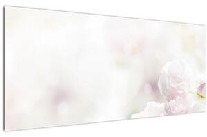 Tablou cu flori fragede (120x50 cm)