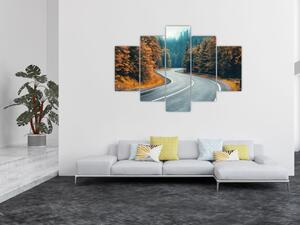 Tablou - Drumul cu serpentine (150x105 cm)