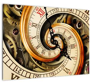 Tablou cu ceas (70x50 cm)