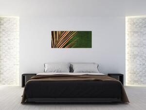 Tablou cu frunză (120x50 cm)