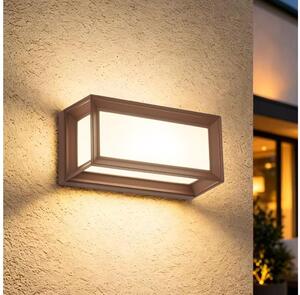 Brilagi - Aplică LED de exterior PARKER LED/12W/230V 3000/4500/6000K maro IP44