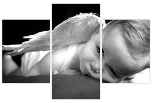 Tabloucu înger de copil (90x60 cm)