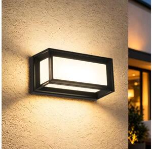 Brilagi - Aplica LED de perete pentru exterior PARKER LED/12W/230V 3000/4500/6000K negru IP44