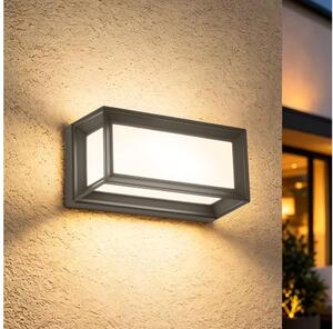 Brilagi - Aplică de perete LED PARKER/12W/230V 3000/4500/6000K antracit IP44