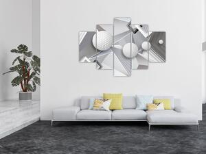 Tablou geometric abstract (150x105 cm)