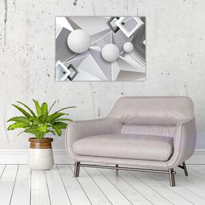 Tablou geometric abstract (70x50 cm)