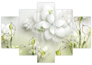 Tablou cu flori (150x105 cm)
