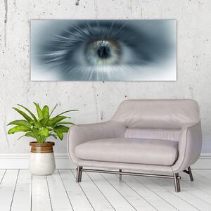 Tablou - Privirea ochiului (120x50 cm)