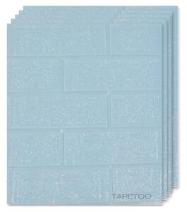 25 x Placi Mici Tapet 3D - 34 X 39 Cm "Albastru" 3mm ( COD: 80-MIC )