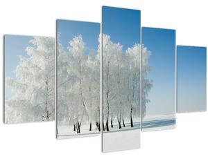 Tablou - Peisaj înzăpezit (150x105 cm)