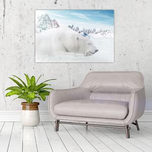 Tablou - Urs polar (90x60 cm)