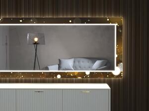 Oglindă LED cu decor D15