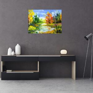 Tablou - Peisaj - pictură (70x50 cm)