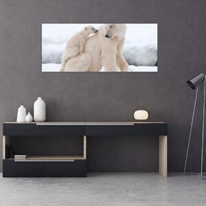 Tablou - Urs polar (120x50 cm)
