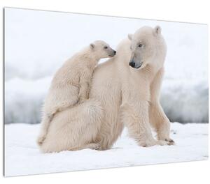 Tablou - Urs polar (90x60 cm)