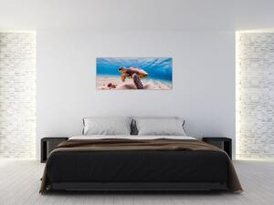 Tablou - Broasca țesstoasă (120x50 cm)