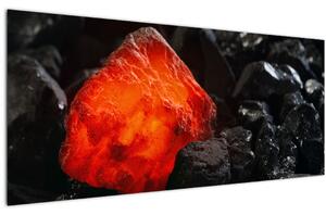 Tablou - Mineral strălucitor (120x50 cm)