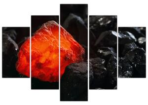 Tablou - Mineral strălucitor (150x105 cm)