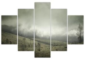 Tablou - Peisaj înainte de furtună (150x105 cm)
