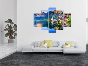 Tablou - Sat alpin (150x105 cm)