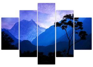 Tablou - Cerul de noapte din Nepal (150x105 cm)
