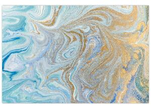 Tablou - Marmură albastră (90x60 cm)
