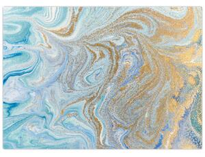 Tablou - Marmură albastră (70x50 cm)