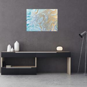 Tablou - Marmură albastră (70x50 cm)