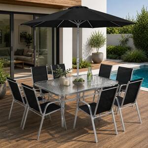 Set mobilier de grădină 10 piese Avenberg IBIZA