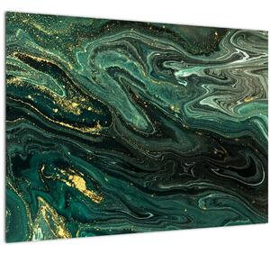 Tablou - Marmură verde (70x50 cm)