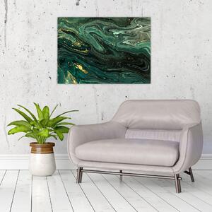 Tablou - Marmură verde (70x50 cm)