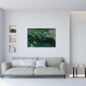 Tablou - Marmură verde (90x60 cm)