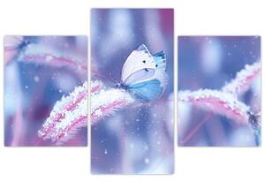 Tablou - Fluturi iarna (90x60 cm)