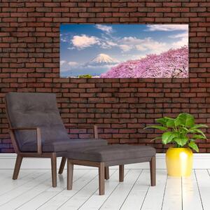 Tablou - Peisaj de primăvară japonez (120x50 cm)